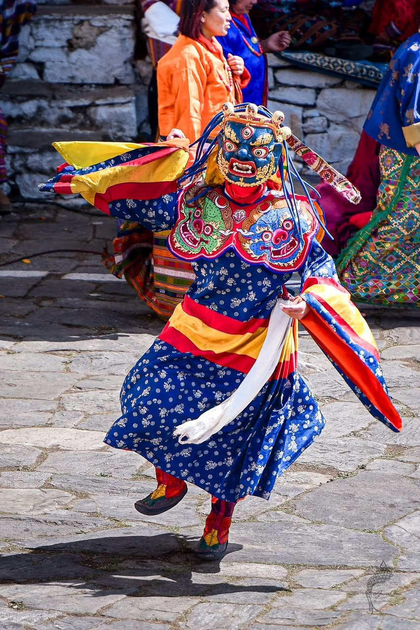 Cham Dance — Blue Deity