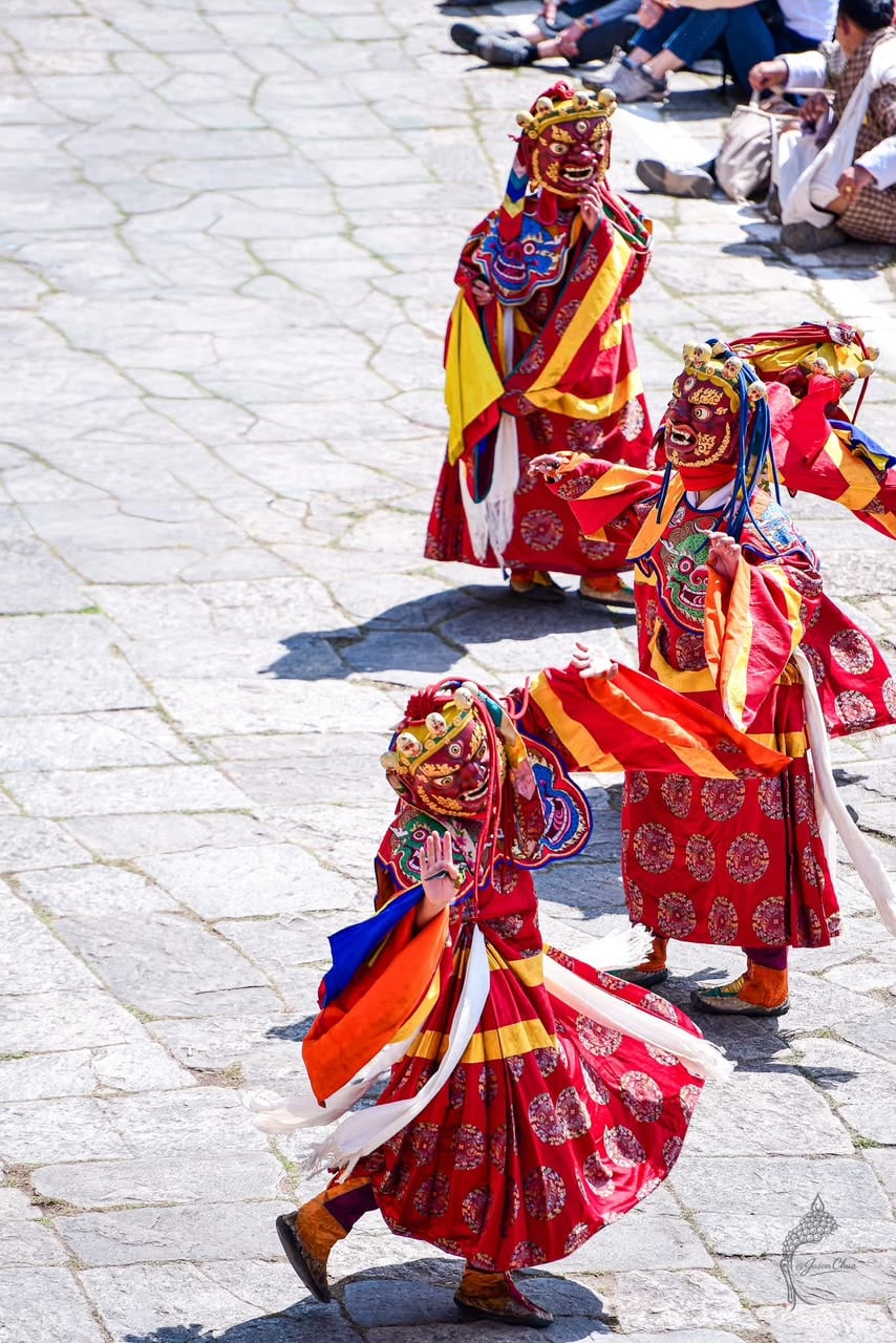 Tshechu Festival Performers